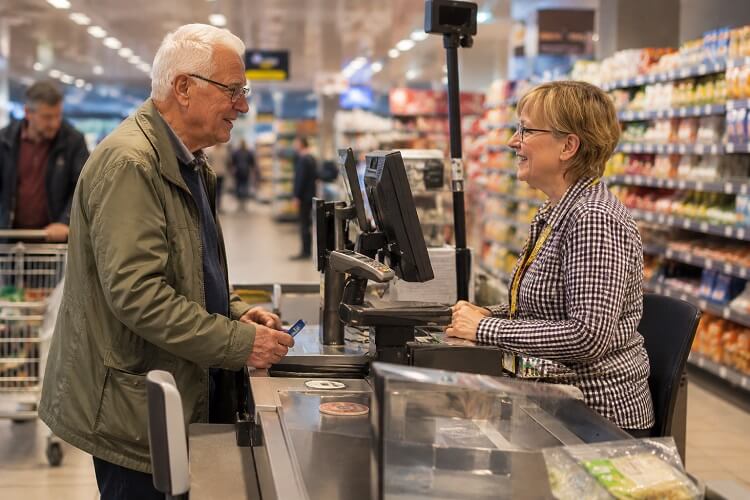 Beszélgetős kassza egy holland szupermarketlánc új merchandising ötlete
